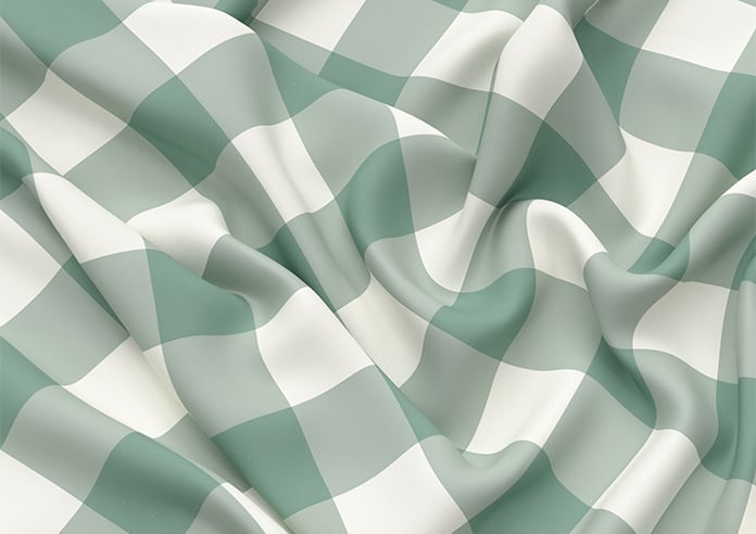 Gingham, Daws - Roman Blind - Image 4